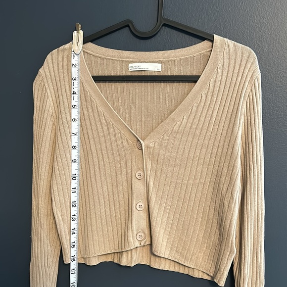 OAK&FORT CROPPED BLOUSE - Picture 4 of 6
